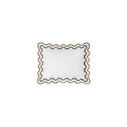 Mirasol Matelasse Sham Mocha Boudoir 
