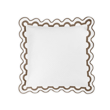 Mirasol Matelasse Sham Mocha Euro 