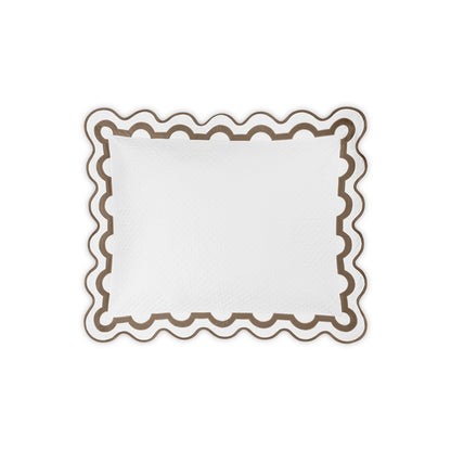 Mirasol Matelasse Sham Mocha Standard 