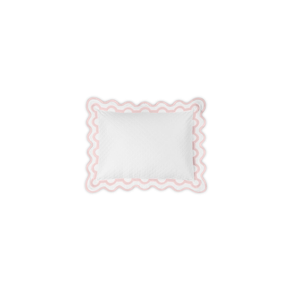 Mirasol Matelasse Sham Pink Boudoir 