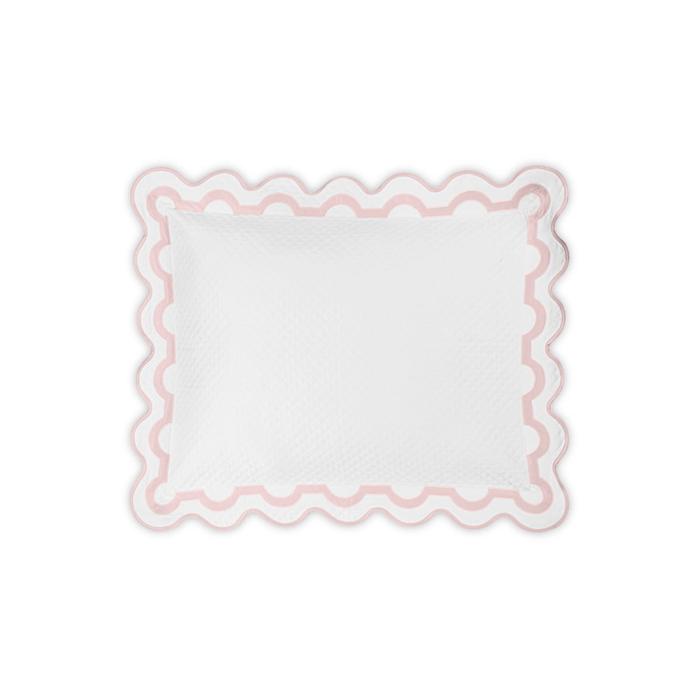 Mirasol Matelasse Sham Pink Standard 