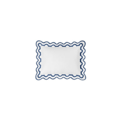 Mirasol Matelasse Sham Steel Blue Boudoir 