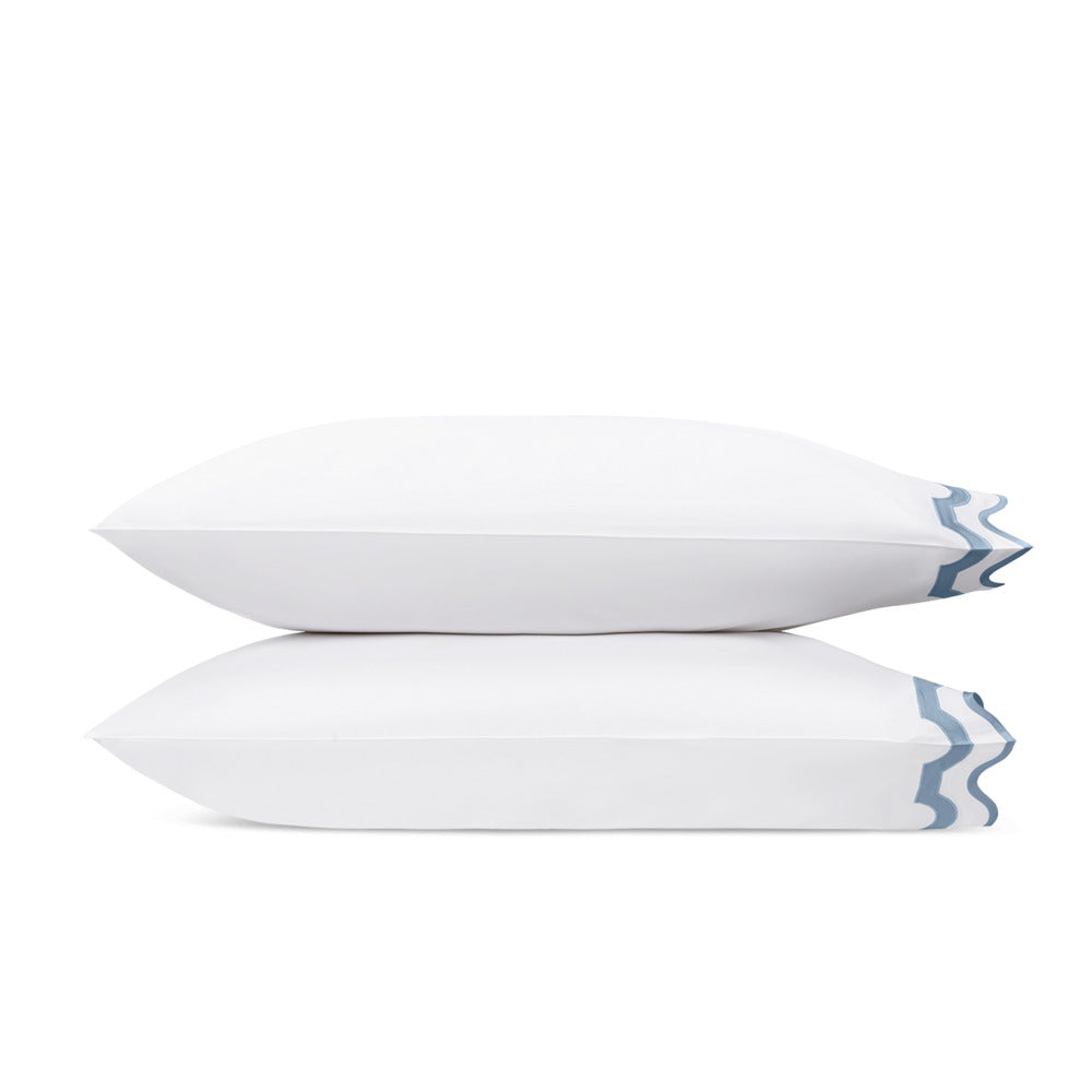 Mirasol Pillowcase Pair Hazy Blue 