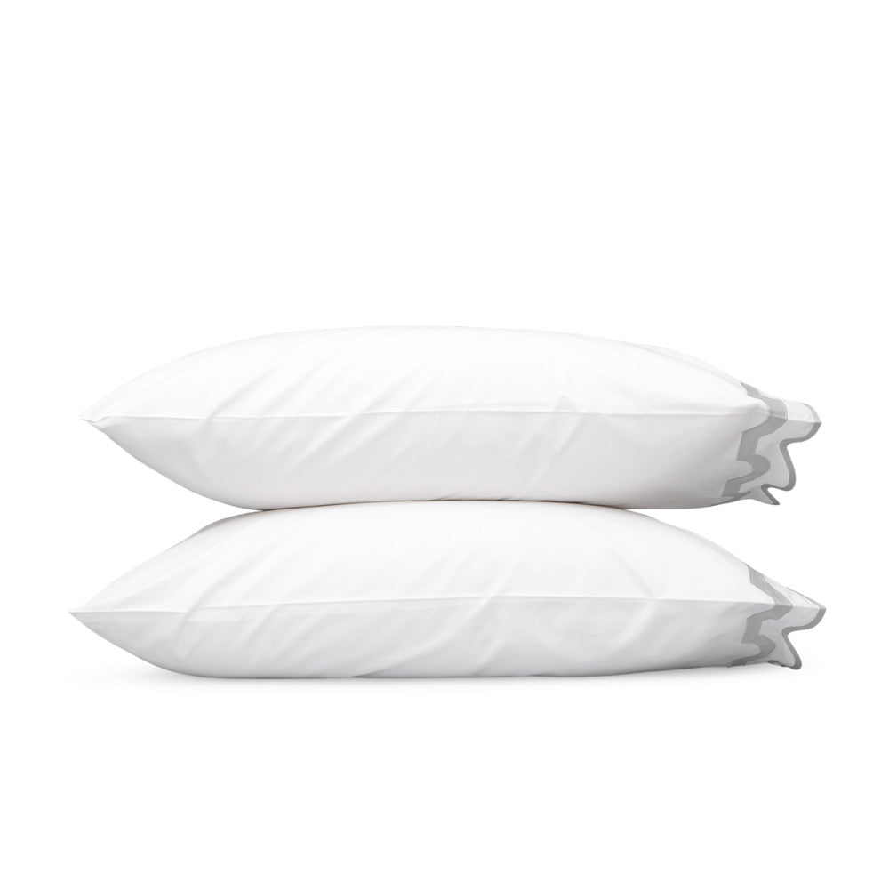 Mirasol Pillowcase Pair Silver 
