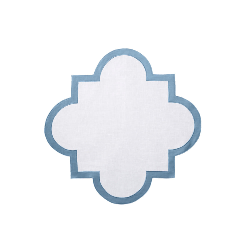 Mirasol Placemat set of 4 Hazy Blue 