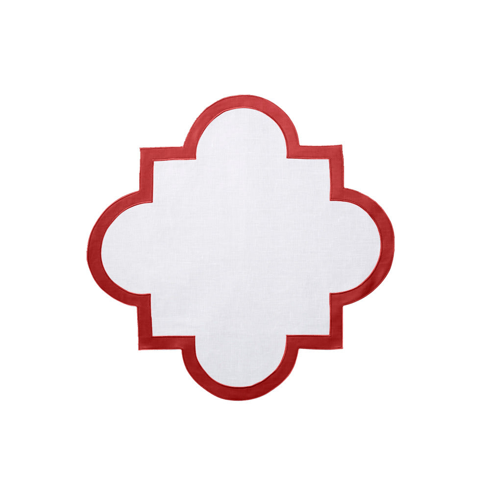 Mirasol Placemat set of 4 Scarlet 