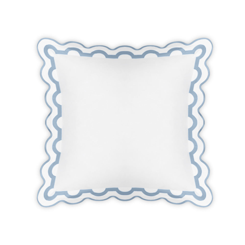 Mirasol Sham Hazy Blue Euro 