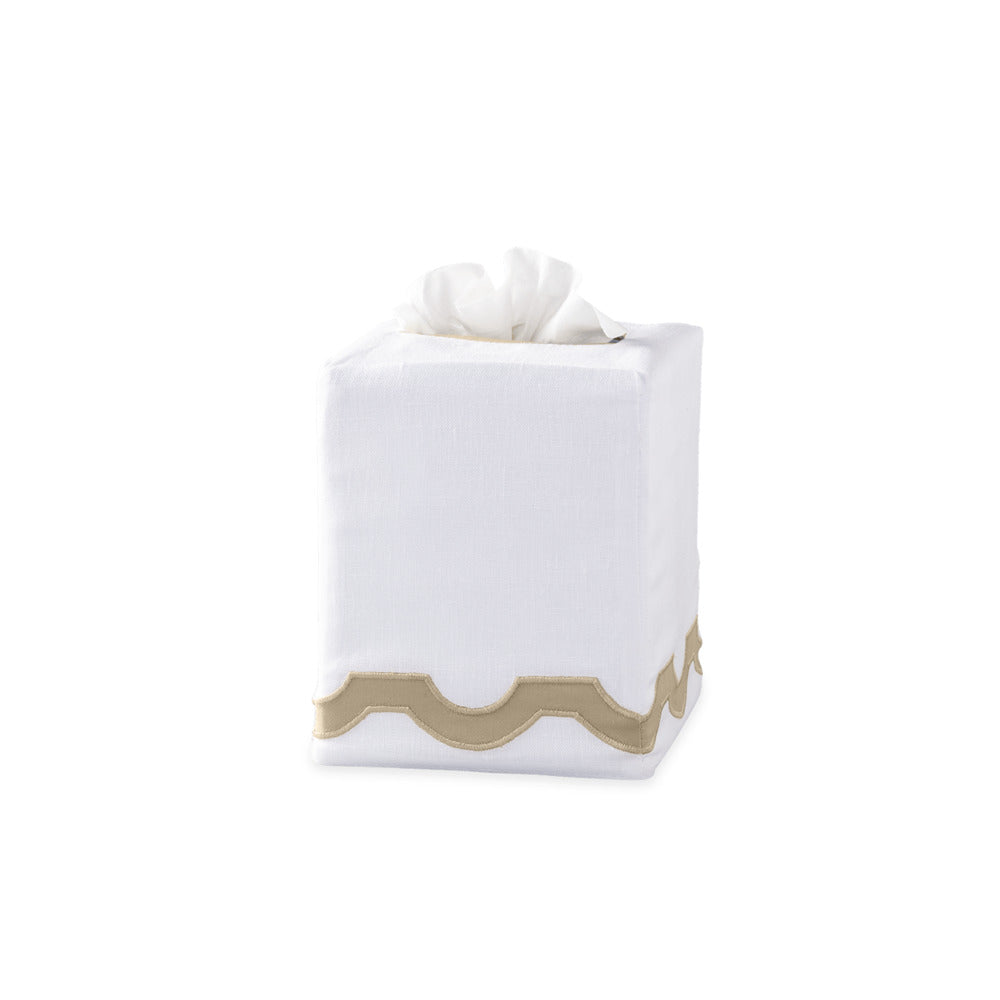Mirasol Tissue Box Cover Champagne 