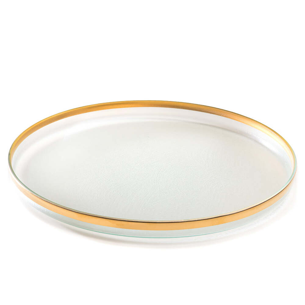 Mod 16" Round Platter by Annieglass 