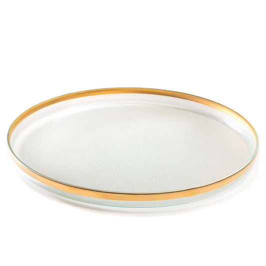 Mod 16" Round Platter by Annieglass 
