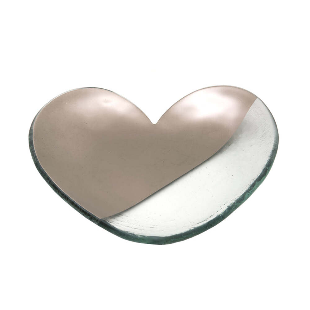 Mod 7" Heart Plate by Annieglass Additional Image -1