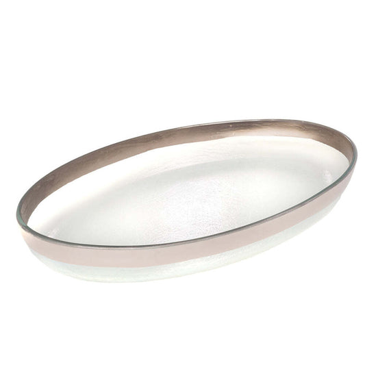 Mod Large Oval Platter by Annieglass Additional Image -1