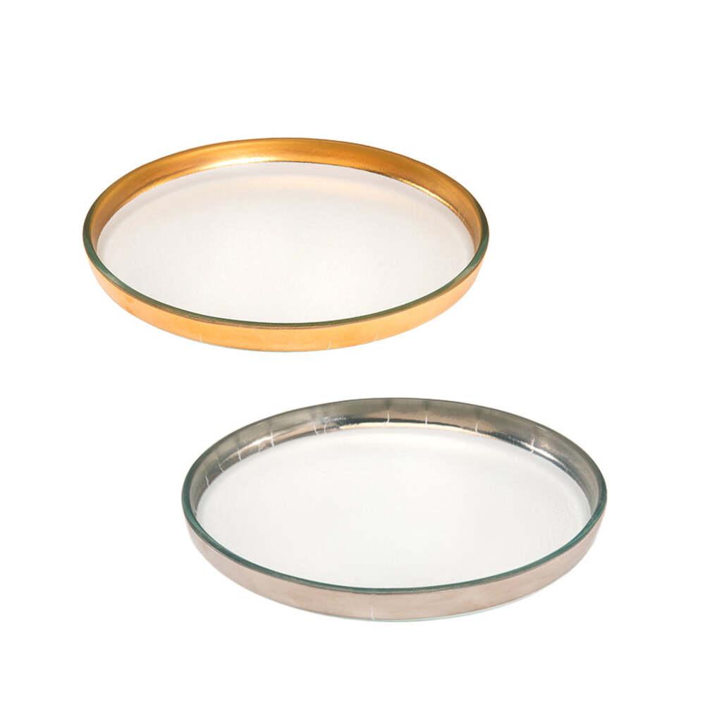 Mod Medium Round Plate by Annieglass Additional Image -2