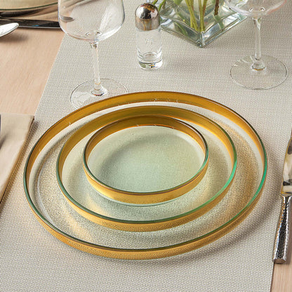 Mod Medium Round Plate by Annieglass Additional Image -3