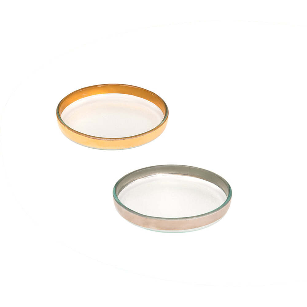 Mod Small Round Plate by Annieglass Additional Image -2
