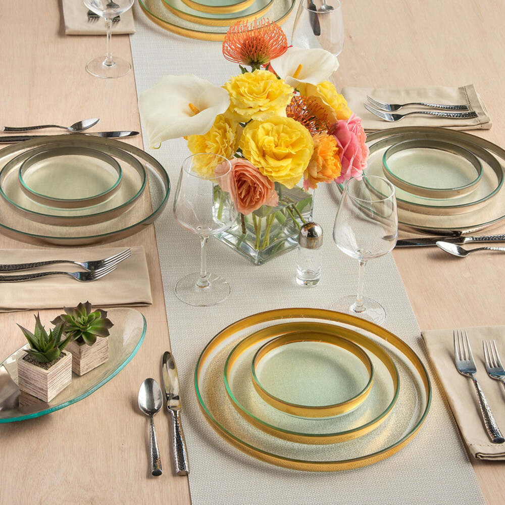 Mod Small Round Plate by Annieglass Additional Image -5