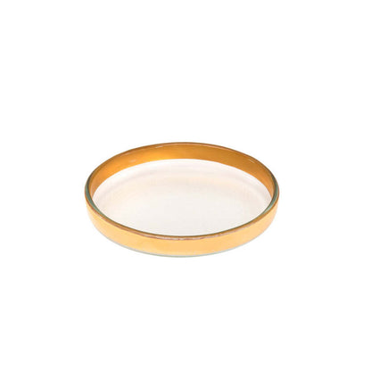 Mod Small Round Plate by Annieglass 