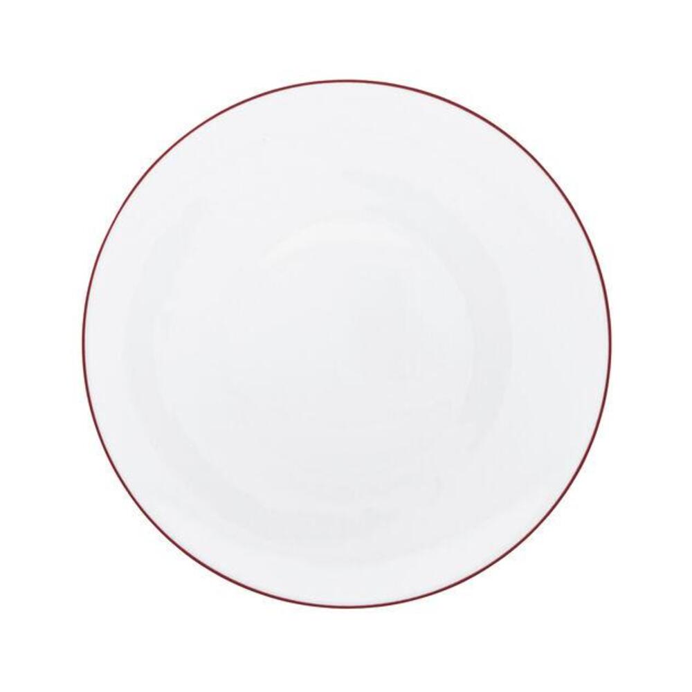 Monceau Garnet Red Dinner Plate by Raynaud 