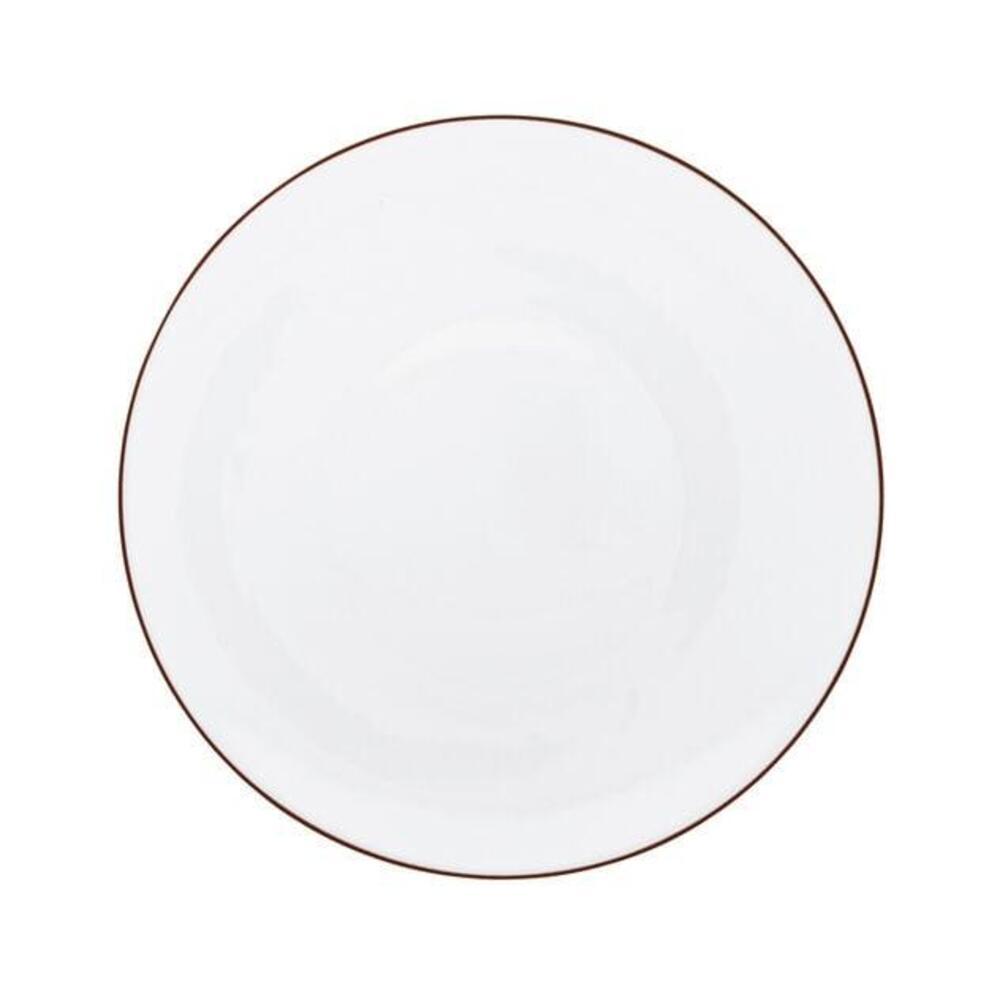 Monceau Mahogany Brown Dinner Plate by Raynaud 