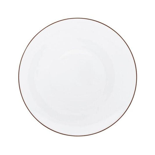 Monceau Mahogany Brown Dinner Plate by Raynaud 