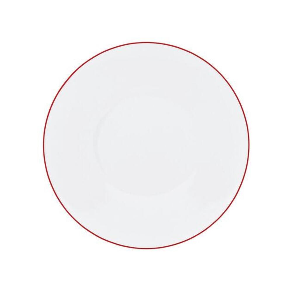 Monceau Red Dessert Plate by Raynaud 