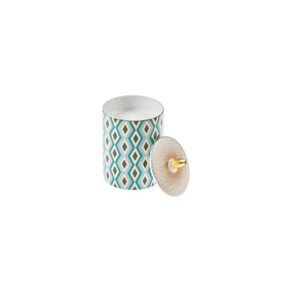 Mosaic Babylone Green Candle by Raynaud 1