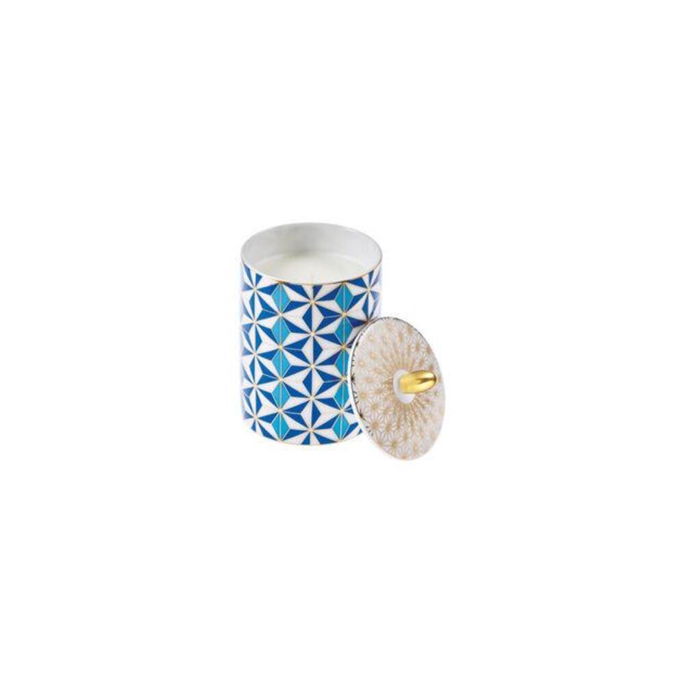 Mosaic Medina Blue Candle by Raynaud 1