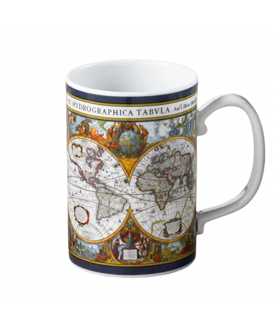 World Map Hondius Mug