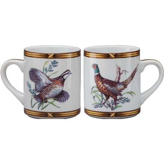 Mug Pheasant / Quail Game Birds by Julie Wear 