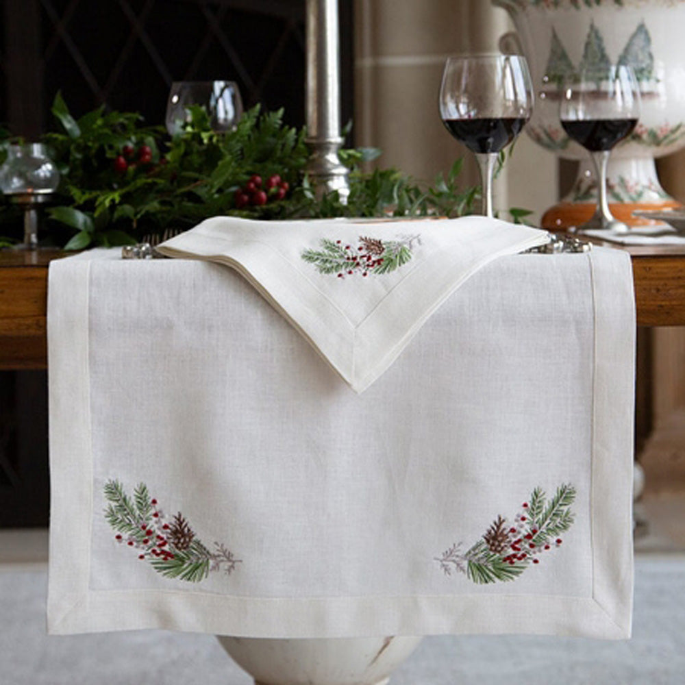 Natale Spring Table Runner - 22" Wide by Arte Italica