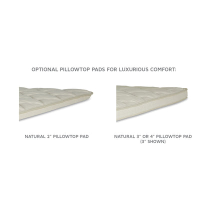 Natural Cotton W/ Wool Wrap Mattress & Box Springs by Royal Pedic Mattress Additional Image -3