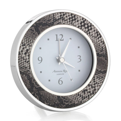 Natural Snake Silver & Alarm Clock by Addison Ross