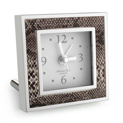 Natural Snake Square Alarm Clock by Addison Ross