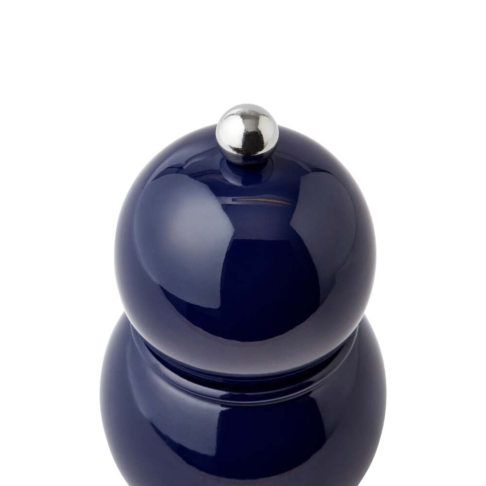 Navy Lacquer Chubbie Salt & Pepper Grinder 12cm by Addison Ross Additional Image-2