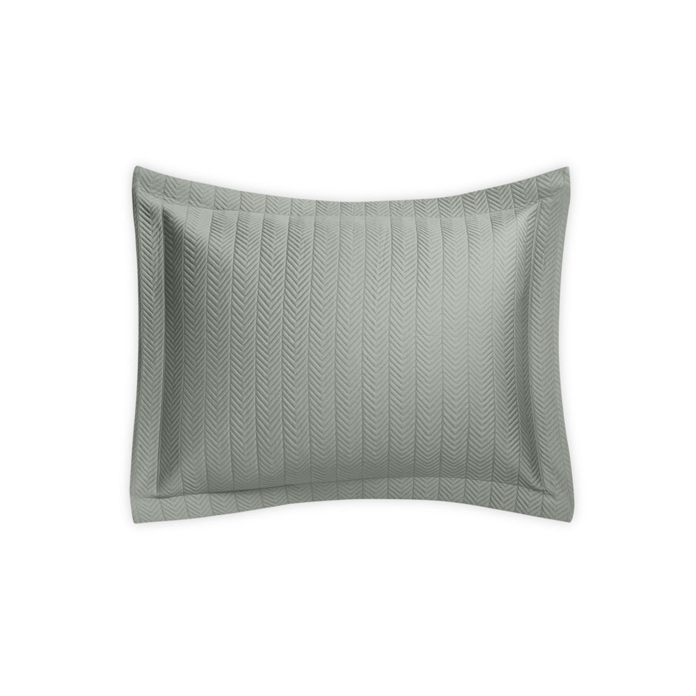 Netto Sham Celadon Quilted Standard 