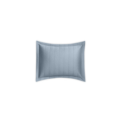 Netto Sham Hazy Blue Quilted Boudoir 