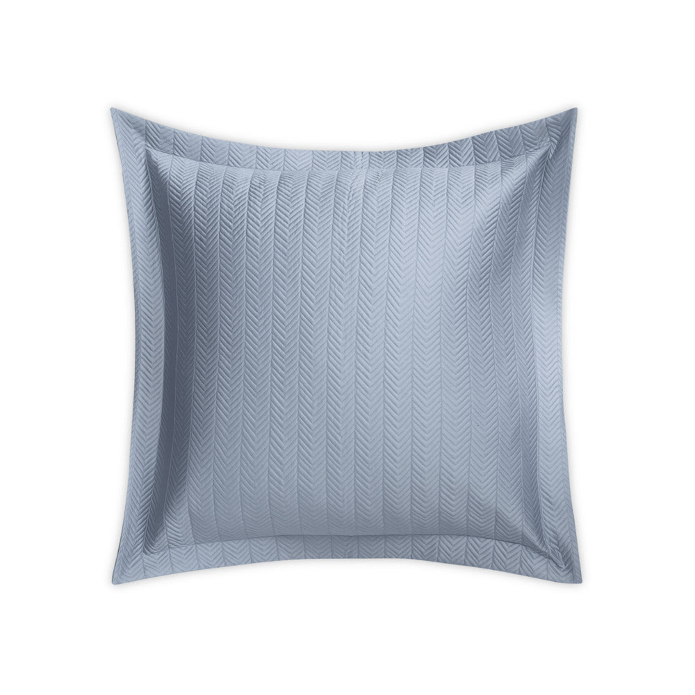 Netto Sham Hazy Blue Quilted Euro 
