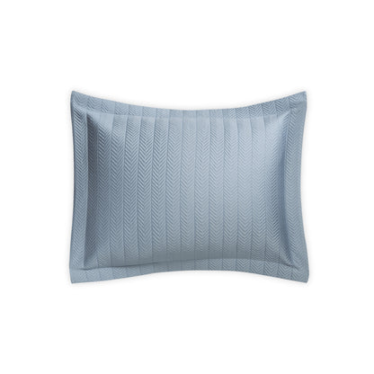 Netto Sham Hazy Blue Quilted Standard 
