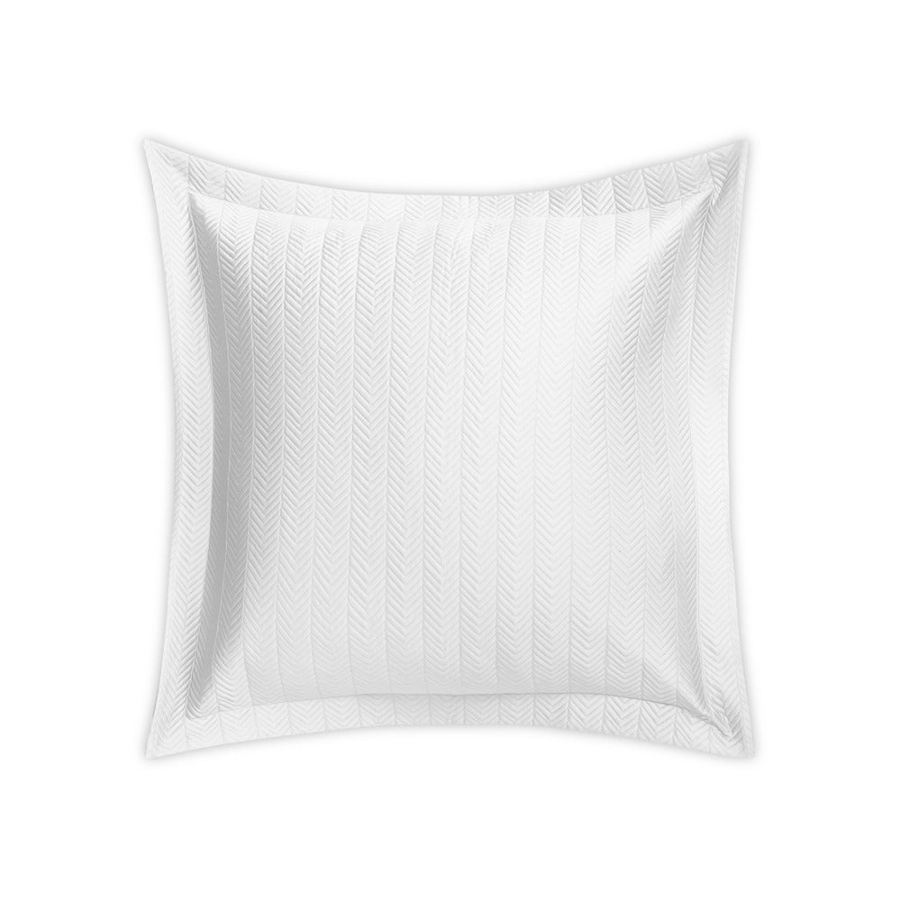 Netto Sham White Quilted Euro 