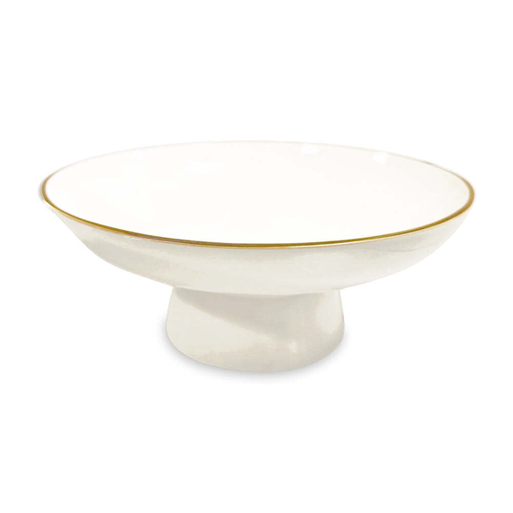 Encanto Carnaval Pedestal - Cream & White by Beatriz Ball Additional Image 1