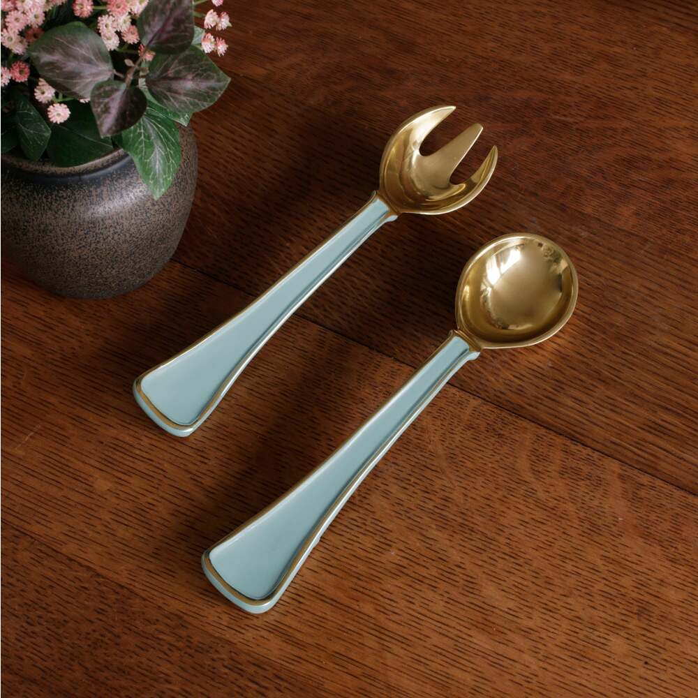 Encanto Soho Salad Servers by Beatriz Ball