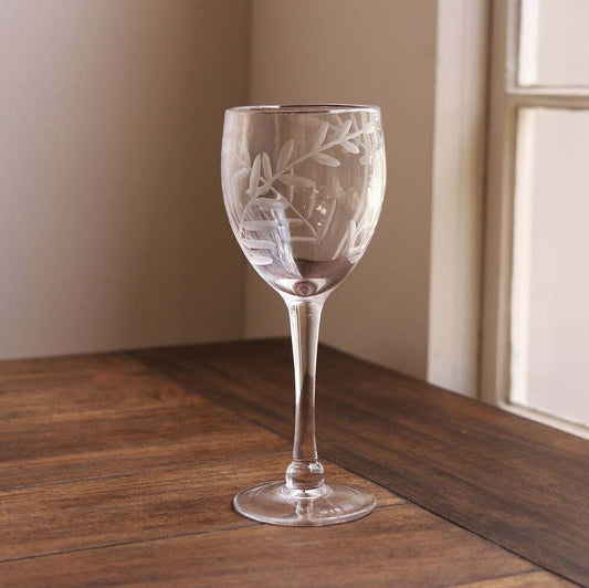 Fern Wine Glass Set of 4 by Beatriz Ball