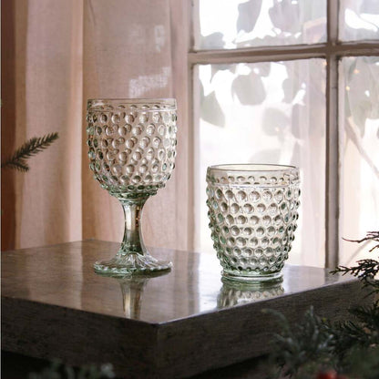 Hobnail Double Old Fashioned Glass Set of 4 by Beatriz Ball Additional Image 2