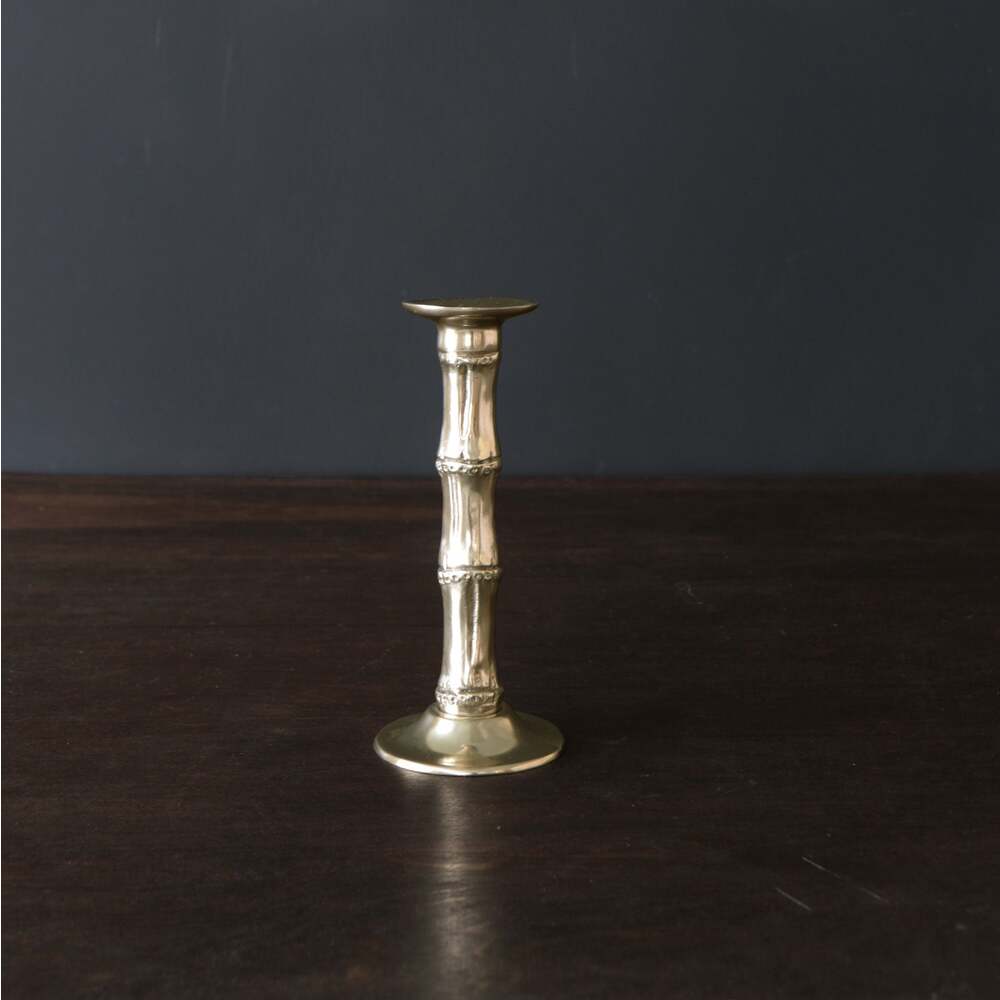 Sierra Modern Bamboo Candlestick Holder by Beatriz Ball Additional Image 1