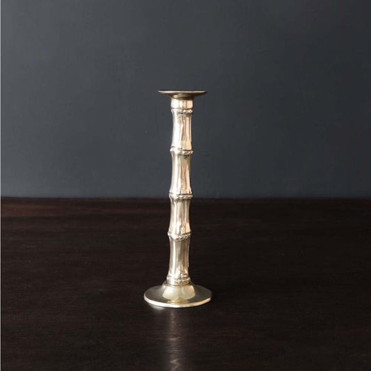 Sierra Modern Bamboo Candlestick Holder by Beatriz Ball