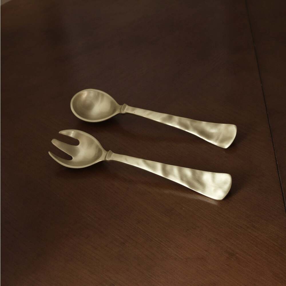 Sierra Modern Large Salad Servers by Beatriz Ball Additional Image 1