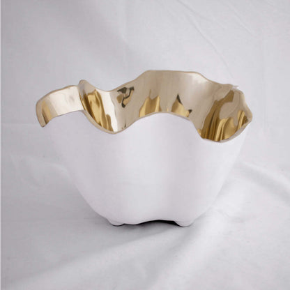 Thanni Ice Bucket - White & Gold by Beatriz Ball Additional Image 1