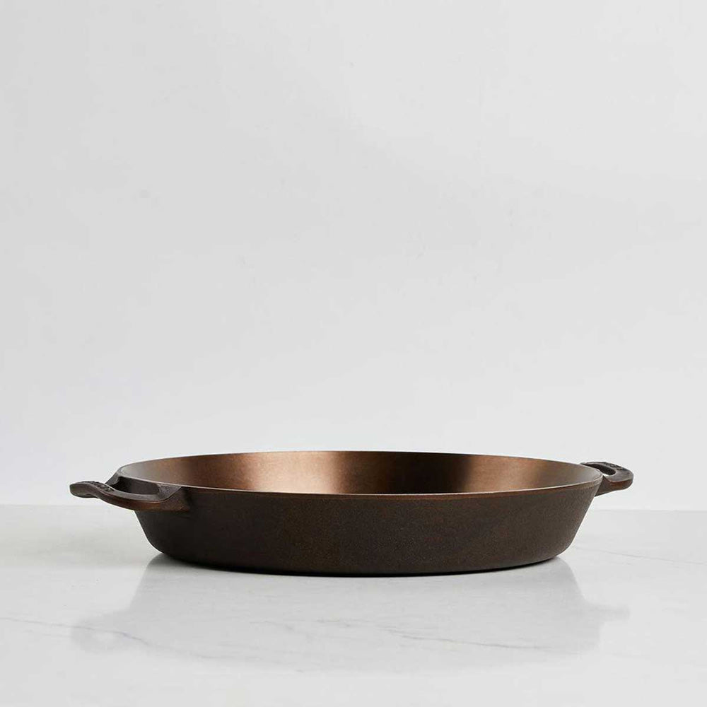 No. 14 Cast Iron Dual Handle Skillet by Smithey Additional Image 6