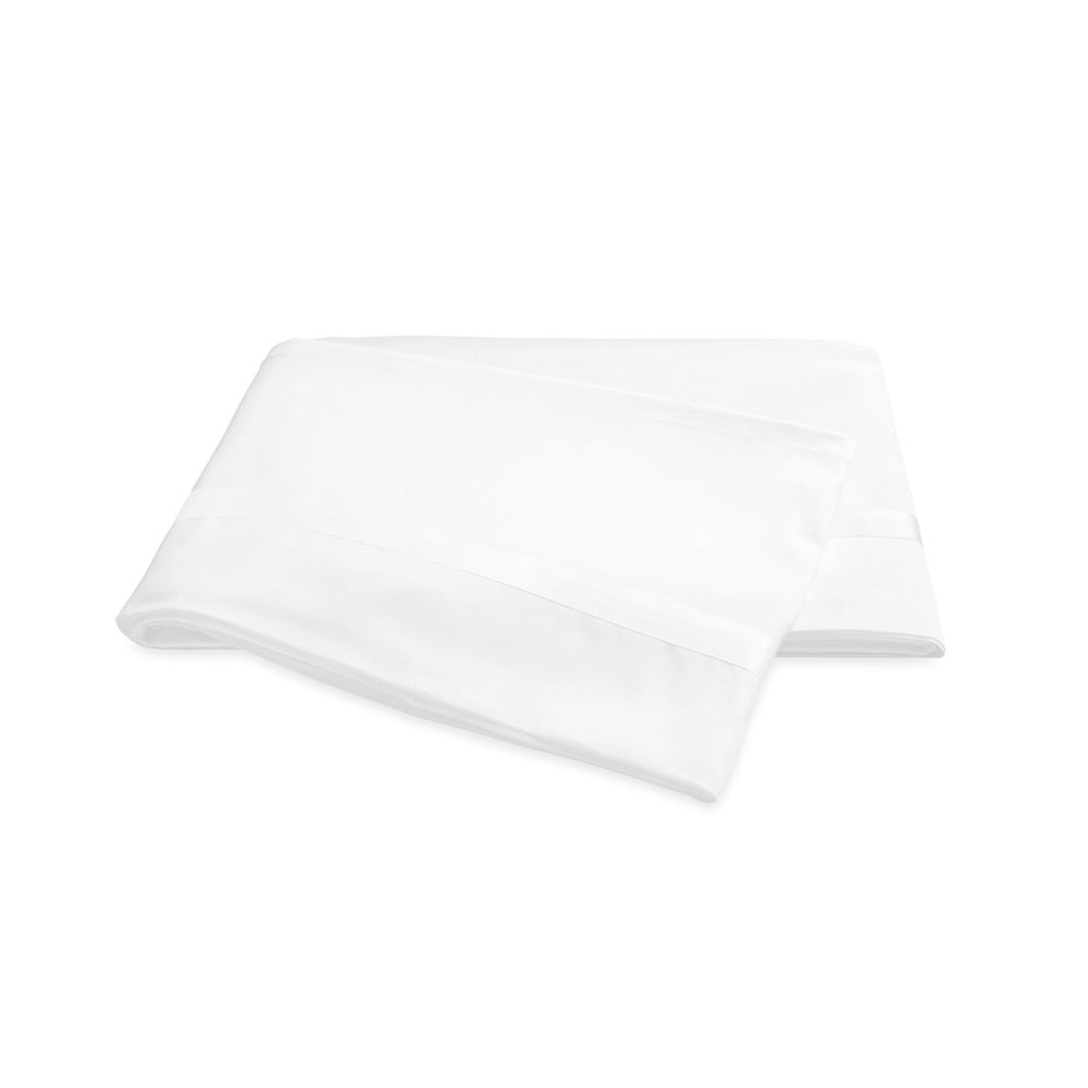 Nocturne Flat Sheet White 