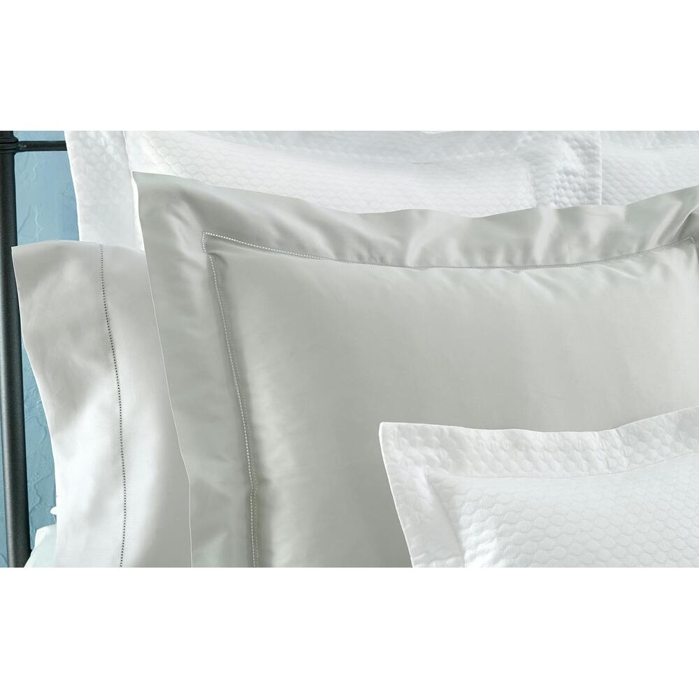 Nocturne Hemstitch Duvet Cover Bone 2